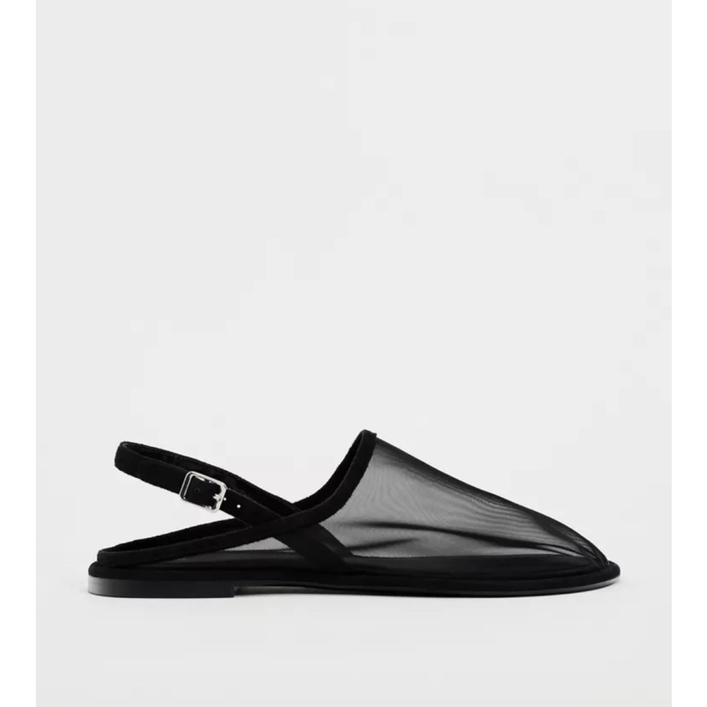 Zara mesh mules